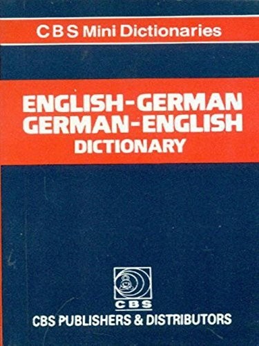 English German German   English Dictionary (1989)English German German   English Dictionary (1989)